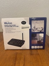 Wuloo Wireless Intercom System 4-Pack 10 Channel 3 Code Black WL-666 NEW