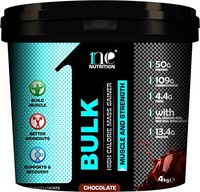 1ne Nutrition Bulk Weight Gain 4kg High Calorie Mass Gainer Serious Mutant Mass