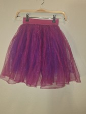 Wolff Fording  Company Girls Pink Glitter Nylon Tulle Tutu Skirt MC