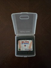 The Majors Pro Baseball Sega Game Gear Sports Baseball Game Cartridge