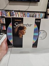 September - Woody Allen Film - Mia Farrow, Denholm Elliot - Laser Disc