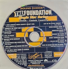 SC7516S   FOUNDATION 1    SOUND CHOICE KARAOKE CDG   LOT WA
