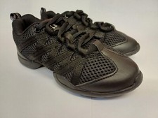 Bloch Criss Cross GIRLS Sneakers (S0524G) Black with Black Accents