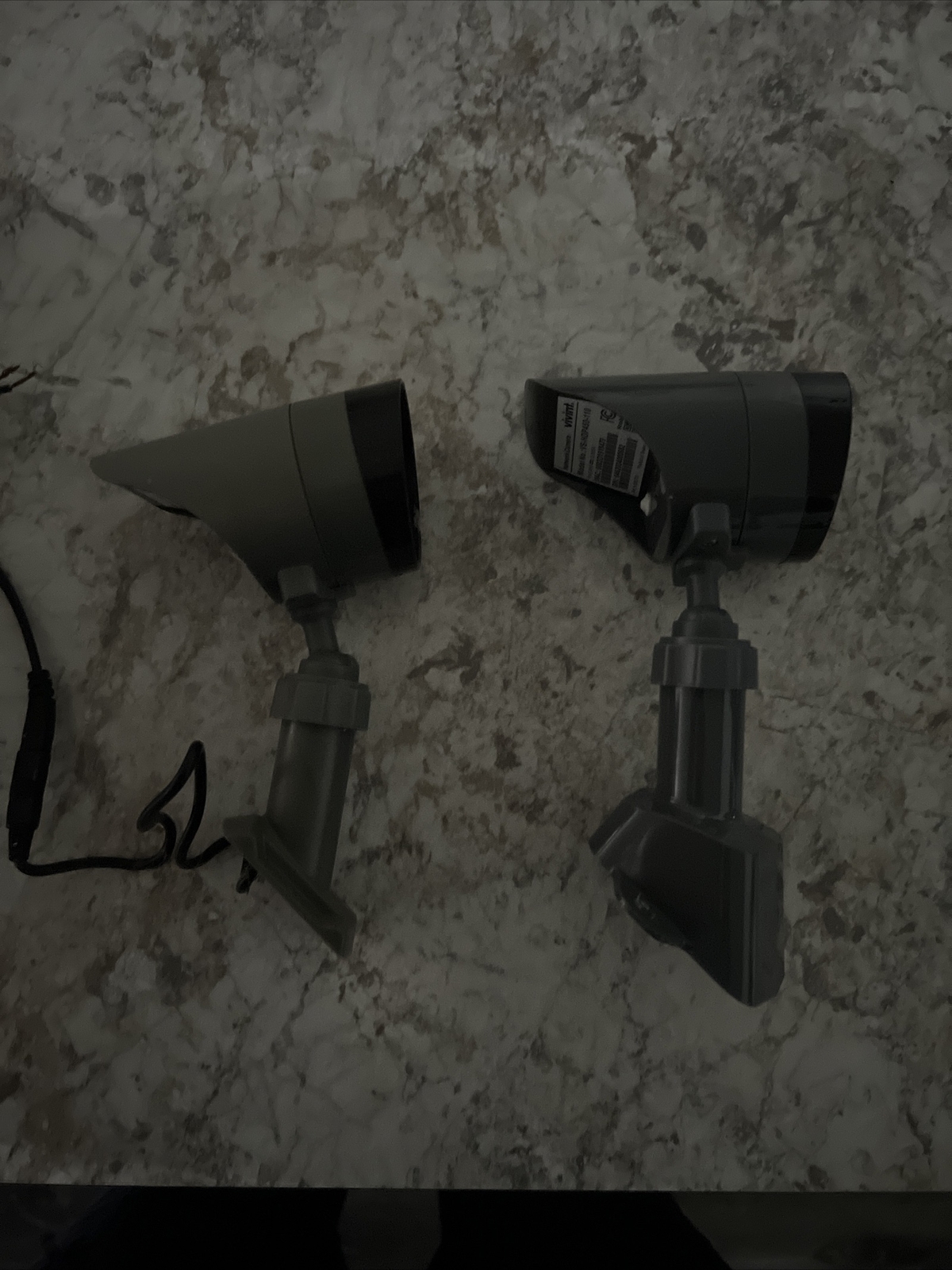 Vivint VSHDW400110 Wireless Wide Angle Night Vision Waterproof Camera Gray eBay