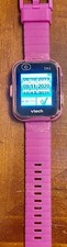 vtech Kidizoom Smartwatch Pink/purple Camera Games Time VT8104 Charges W/USB DX2