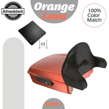 ORANGE LAVA For Harley/Softail 97+ Rushmore Chopped Tour Pack Wrap Around