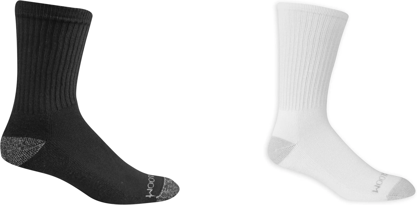 Fruit of the Loom Men's Dual Defense Crew Socks (12 Pairs)
