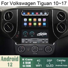 Car Android Gps Navigation Wifi 9.7" For Volkswagen Vw Tiguan 10-17 Radio 4 64g