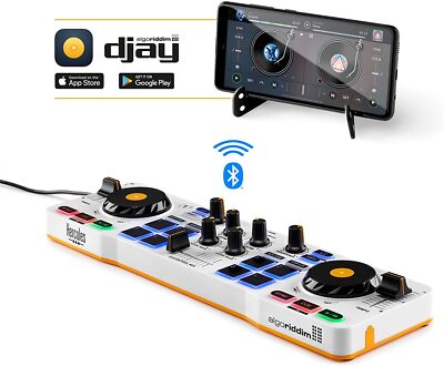 Hercules DJControl Mix Bluetooth Wireless DJ Controller for