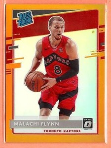 2020-21 DONRUSS OPTIC RATED ROOKIE ORANGE PRIZM MALACHI FLYNN RC 033/199 #179!!