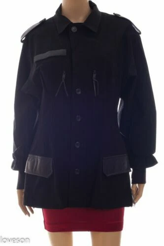 Chaqueta militar sólido Yohji Yamamoto abrigos, chaquetas y chalecos para Mujeres