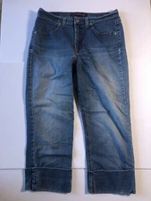 Gloria Vanderbilt Women's Cropped Jeans Size 10 Inseam 23