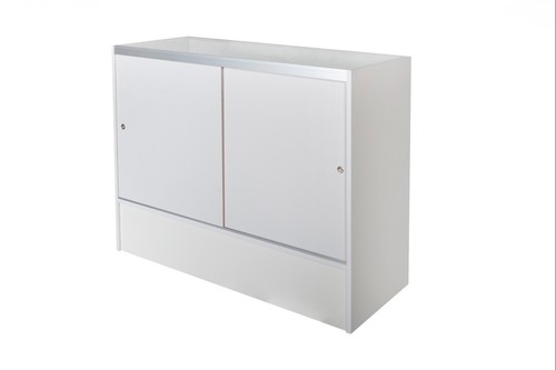 Glass Display Counter 1200L- White - Picture 3 of 5