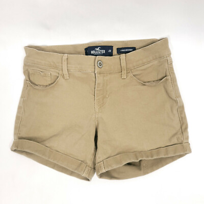Jeans Hollister Femme Hollister Womens Denim Shorts 00 Brown Low