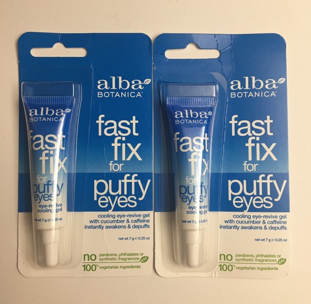 Alba Botanica Fast Fix for Puffy Eyes 0.25 Oz Eye Care 2pk for sale