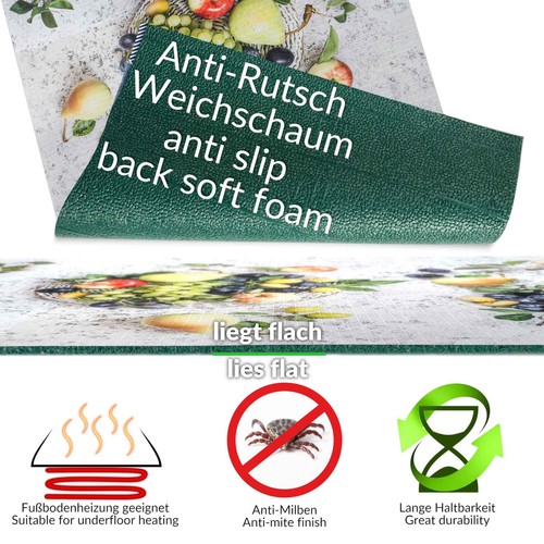 zmywalny bieżnik dywan bieżnik kuchenny dywan kuchenny kuchnia korytarz zmywalny 52cm - Zdjęcie 20 z 67