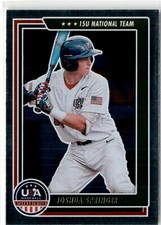 2022 Panini USA Baseball Stars & Stripes #85 Joshua Springer 15U US National