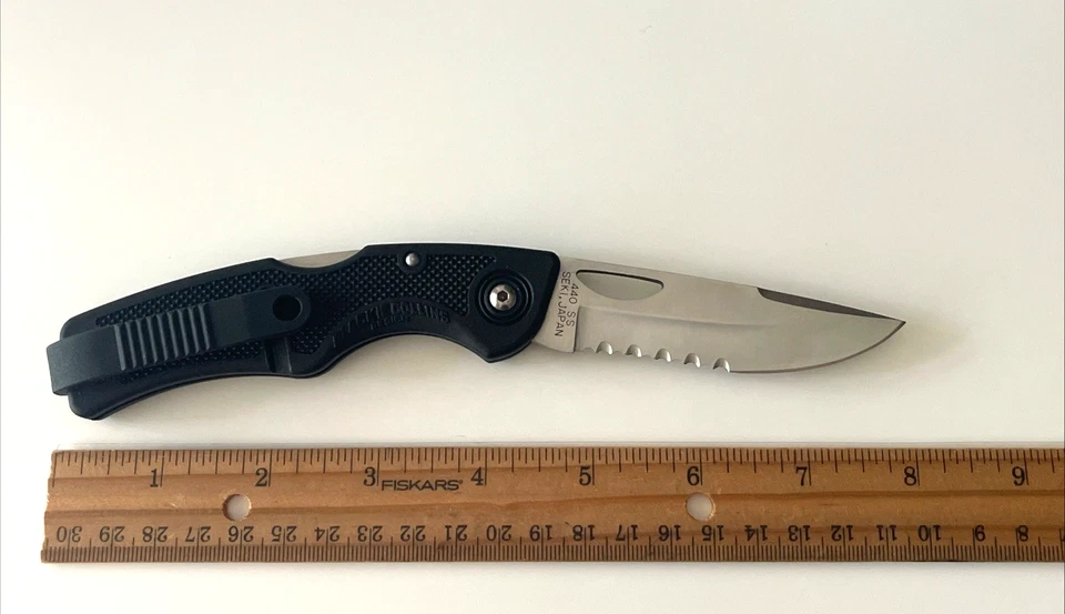 Meyerco Blackie Collins Speedster Folding Knife First Production Run Japan - Image 4 of 4