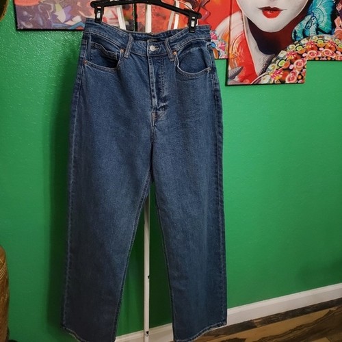 Wild Fable Highest Rise Straight Leg Jeans Sz 10 - Picture 2 of 6