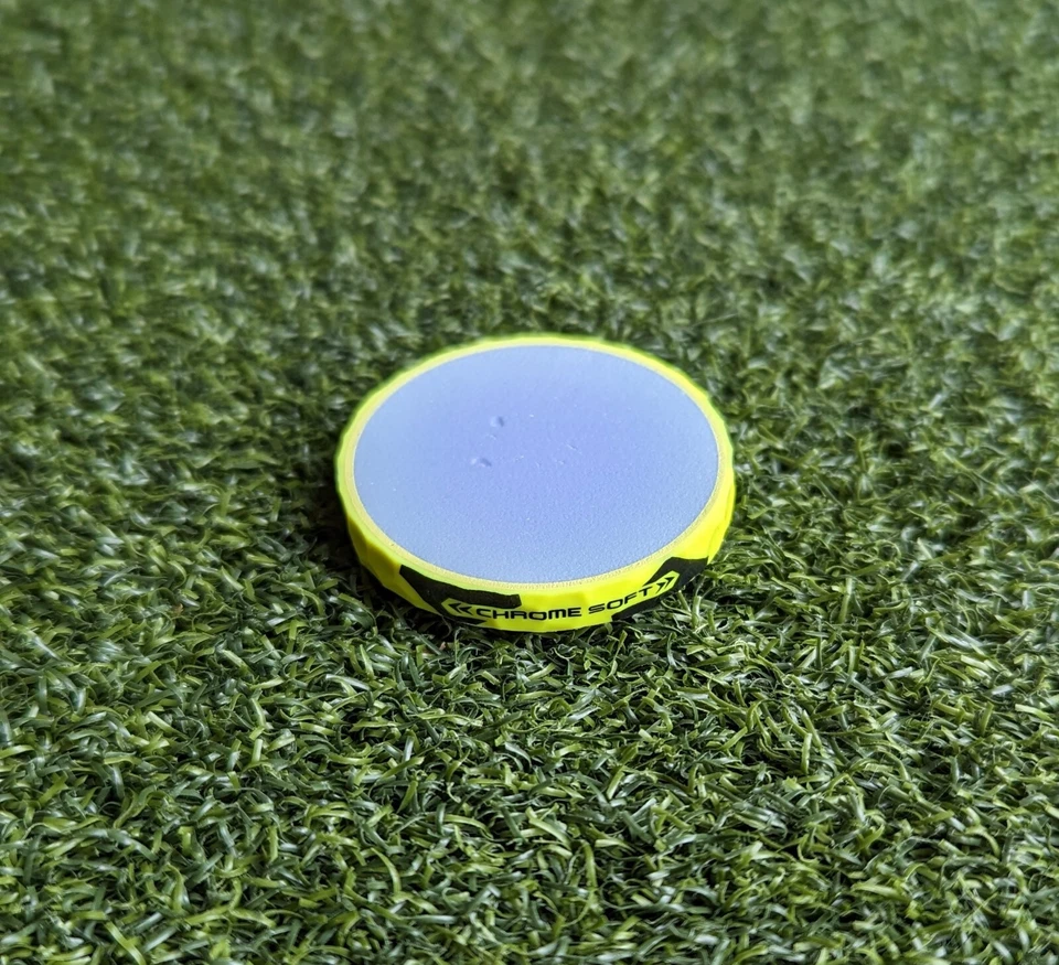 Marcador de pelota de golf Callaway cromado suave Truvis sección transversal Foto 2 de 4