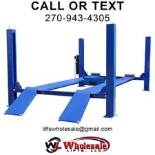 New Tuxedo FP12K-K 12,000 lb 4-Post Service Lift - 220V