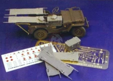 Resicast 1/35 British Airborne Jeep RAMC Medical Conversion Set (Bronco) 351148A