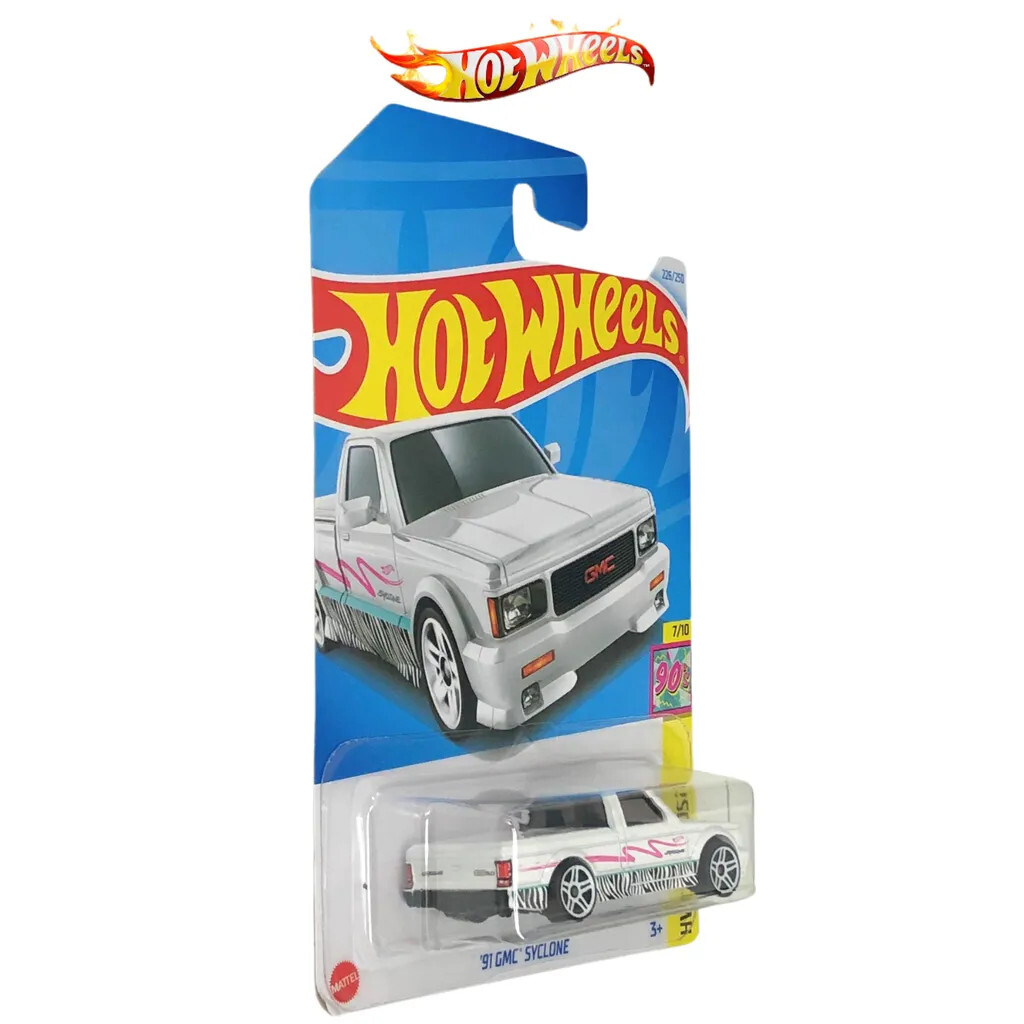 Hot Wheels 91 GMC Syclone White #226 Mainline 2024 Case M/N New