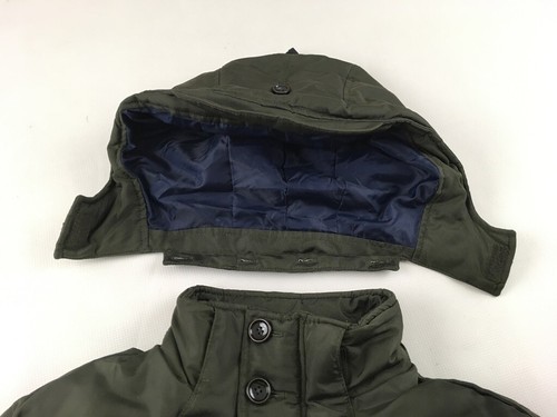 Hugo Boss Orange Ojovi W green down parka hooded jacket coat winter mens 52 XL - Picture 10 of 23