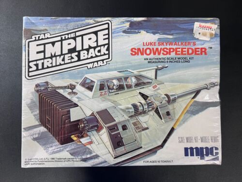 1980 MPC Star Wars The Empire Strikes Back Luke Skywalkers Snowspeeder Model Kit