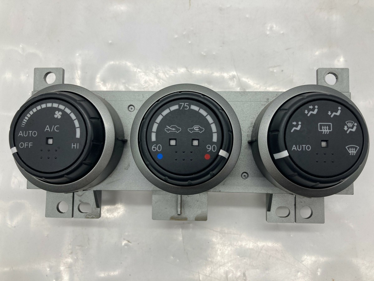2012 NISSAN ROGUE OEM HEATER A/C CLIMATE CONTROL PANEL 27500-1VK0A