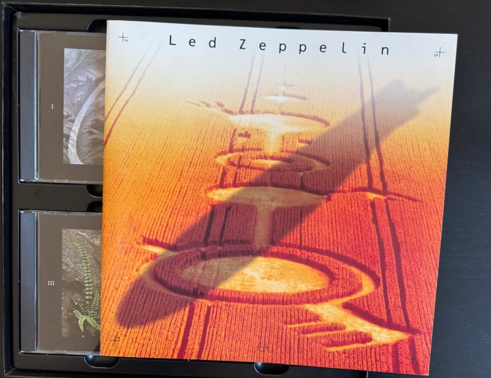 Led Zeppelin , Box-Set mit 4 CDs & dickem Booklet, bitte Beschreibung lesen-NEU- - Bild 3 von 3