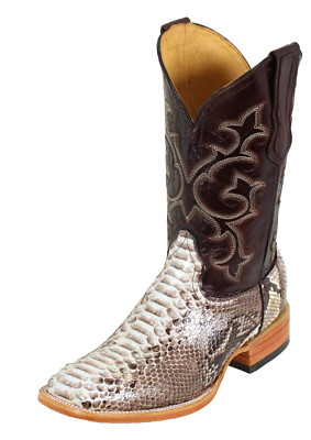 Cowboystiefel Westernstiefel Schlange Neu OVP  Herrenstiefel L590 Texas Leder 42