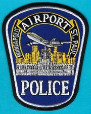 MINNEAPOLIS-ST. PAUL INTERNATIONAL AIRPORT MINNESOTA POLICE PATCH