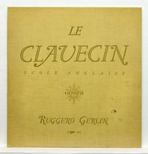 RUGGERO GERLIN english harpsichord school LUMEN 10" LP 