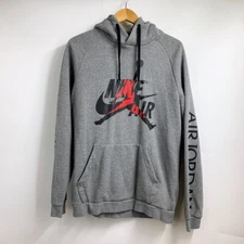 Nike Men's Air Jordan Jumpman Graphic Long Sleeve Cotton Hoodie Size L