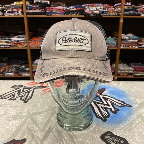 Peterbilt USA Flag Patch Trucker Mesh 