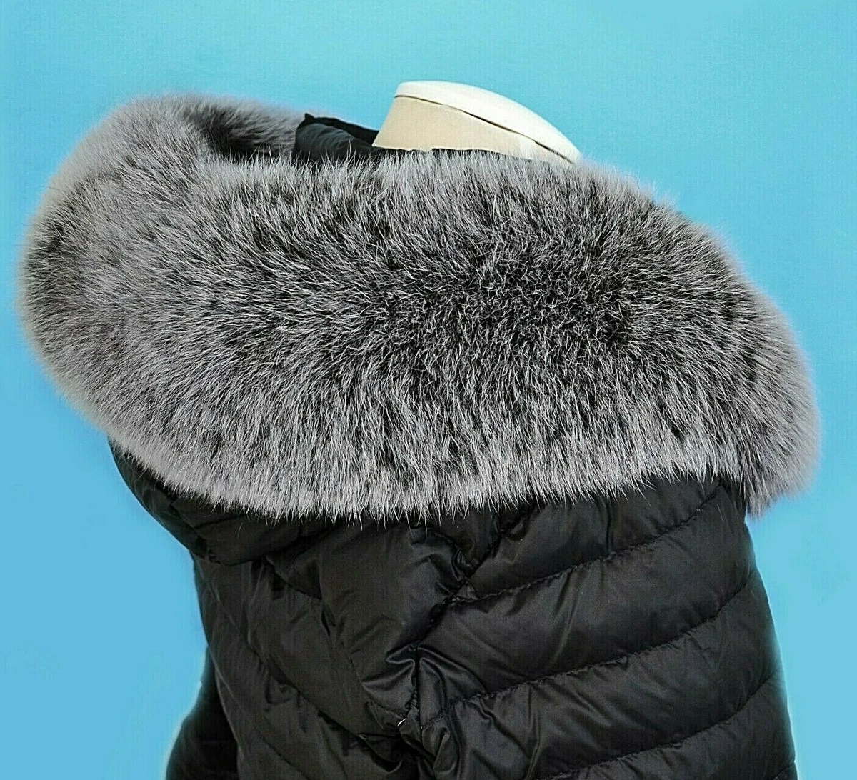 Real fur collars for hoods sale