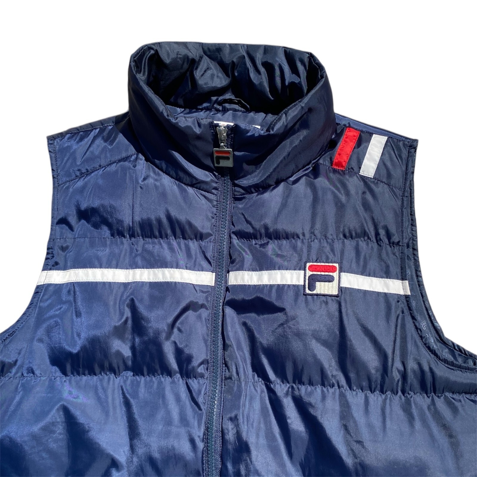 Fila Snow time piumino smanicato vint neve montagna casual vintage 90S tg.XL