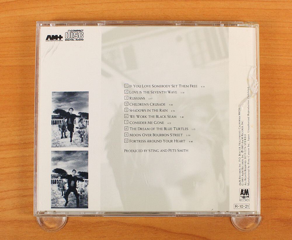 【新品未開封】 The Dream Of The Blue Turtles Sting = スティング – The Dream Of The Blue Turtles = ブルー