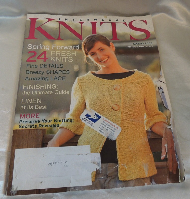 Interweave Knits Magazine Spring 2008 Knitting Patterns