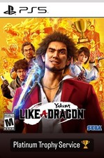 Yakuza 8 Yakuza: Like A Dragon Platinum Trophy Service PS5