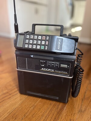 Vintage Nymex Audiovox Transportable Cell Phone | eBay