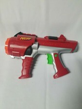 NERF Dart Tag Hyperfire Barrel Gun Blaster Red Rotating Shot Hasbro 2005 Works