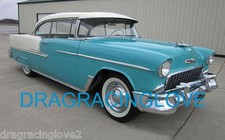 1955 Chevy Belair Classic American Car 8x10 Glossy Photo 1955 Chevy Belair Classic American Car 8x10 Glossy Photo