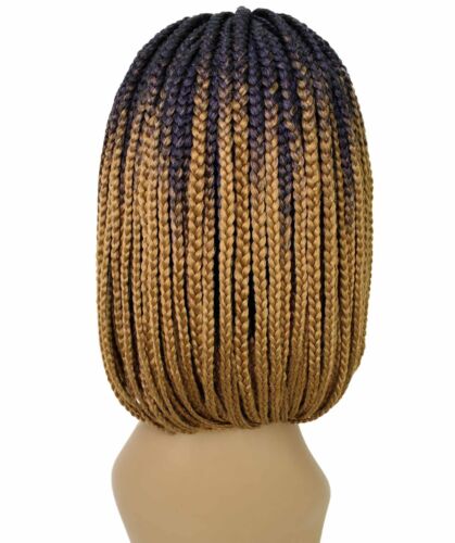 LUXLUXE Tiara gerade 12 Zoll lang 4X4 handgebundene Spitze geflochtene Perücke, BLB-0140 - Bild 104 von 128