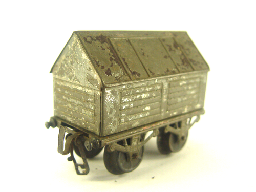 Carro con tapa plegable - pista 0 - carro de juguete de chapa - #295 #E - Imagen 3 de 4