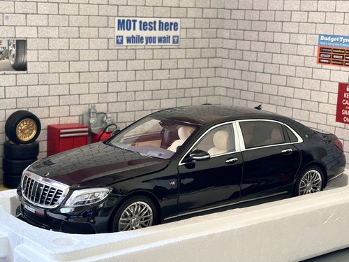 1:18 *EN CAJA* CASI REAL BRABUS 900 Mercedes-Benz MAYBACH CLASE S (Negro) ¡LHD!! - Imagen 7 de 10