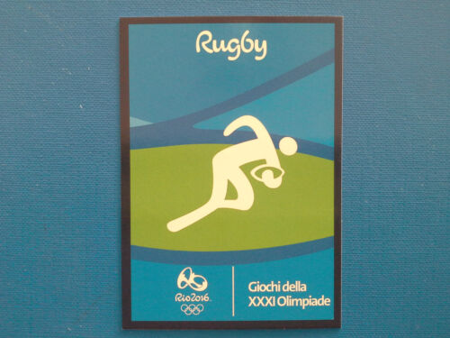 Panini Italia Team Rio 2016 Card n. 33/45 Rugby - Afbeelding 1 van 1