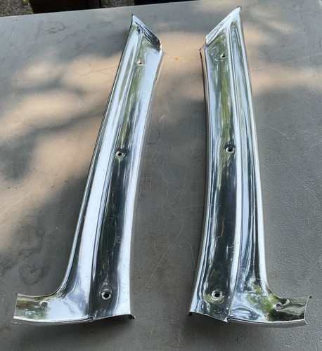 1959-60 CHEVROLET IMPALA 2 DOOR HARDTOP =REAR INTERIOR PILLARS= L & R ...