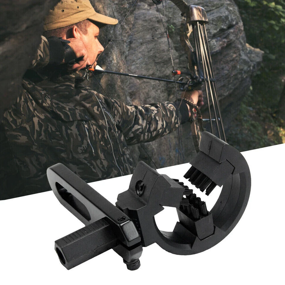 Arrow Rest Fully Enclosed Brush Archery Arrow Stand for Compound Recurve Bow Lig - Image 4 of 4